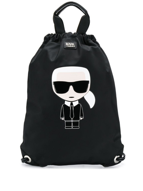 Karl Lagerfeld K/Ikonik backpack in black