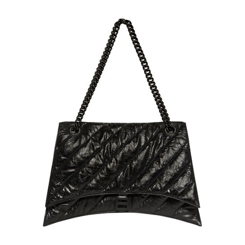 Balenciaga Crush Large Chain Bag Quilted in black