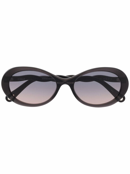 Chloé Eyewear CH0088S oval-frame sunglasses - Black
