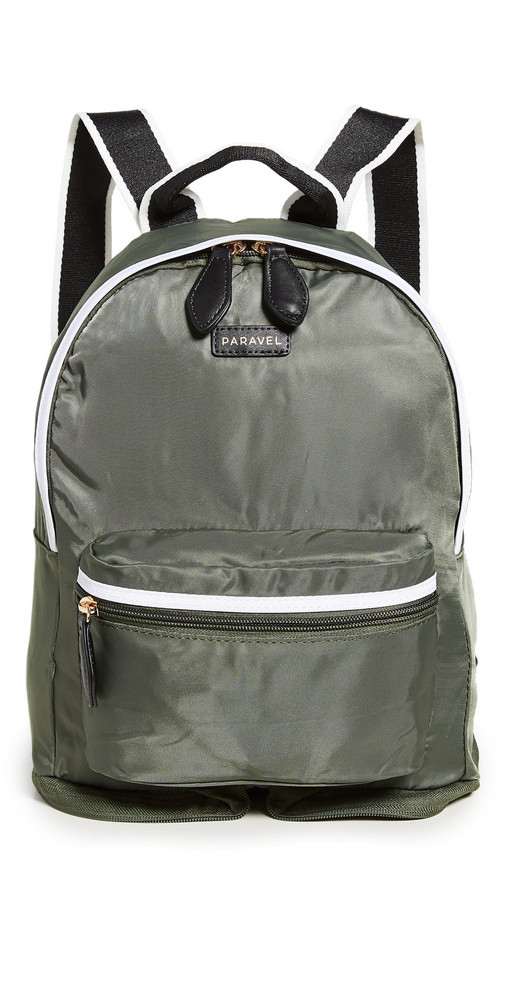 Paravel Mini Fold Up Backpack in green