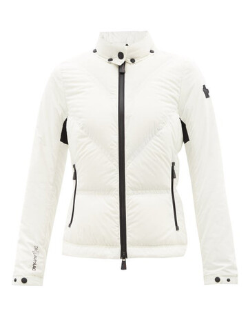 moncler - born to protect vailly shell jacket - womens - cream