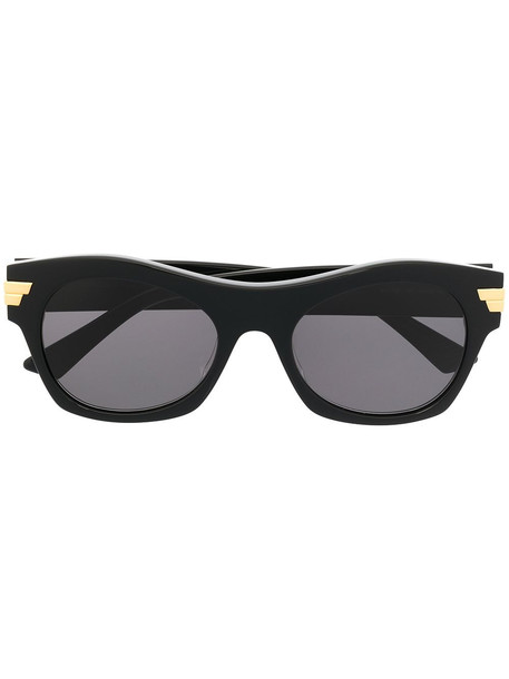 Bottega Veneta Eyewear round-frame sunglasses - Black