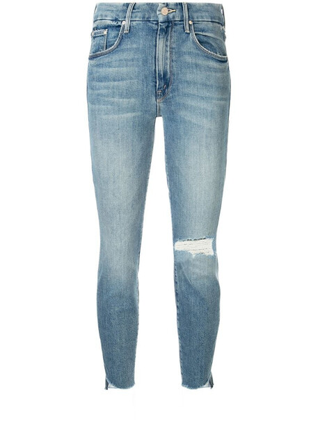 Mother The Looker slim-fit jeans in blue