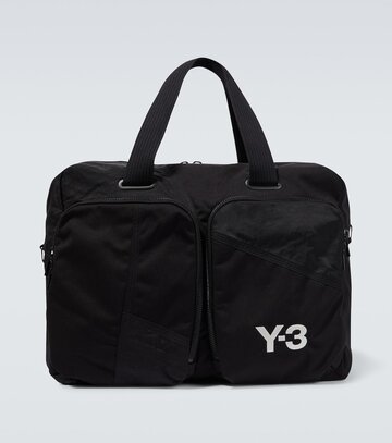 y-3 y-3 classic technical duffel bag in black