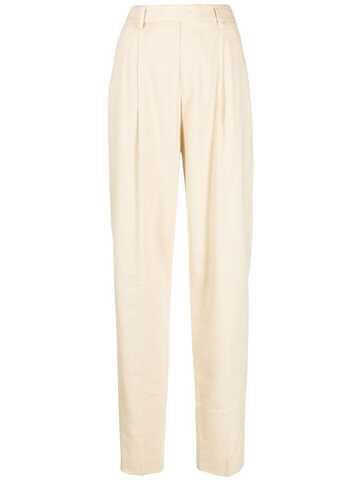 filippa k julie high-waisted trousers - neutrals