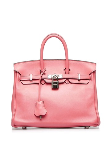 hermès pre-owned birkin 25 handbag - pink