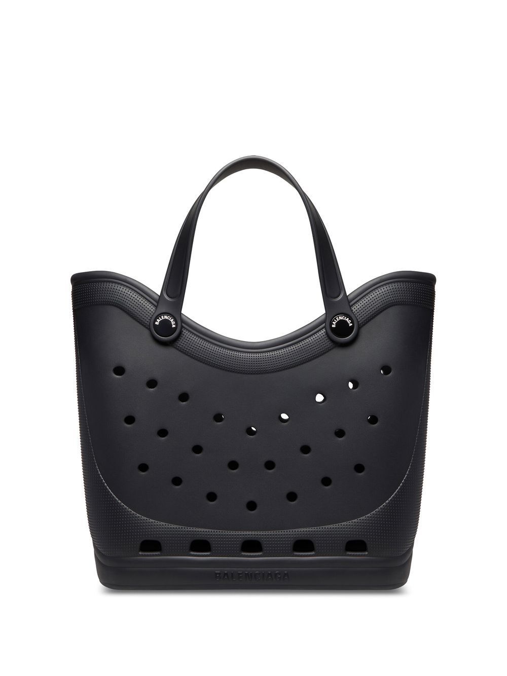 Balenciaga x Crocs™ large tote bag - Black