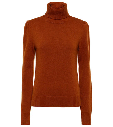 ChloÃ© Cashmere turtleneck sweater in red
