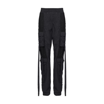Balmain Nylon cargo pants in noir