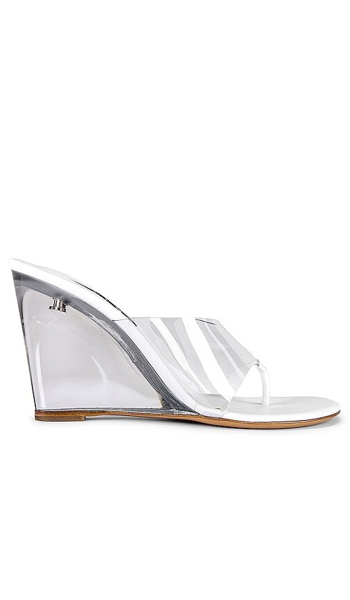 Simon Miller Ghost Wedge in White in clear