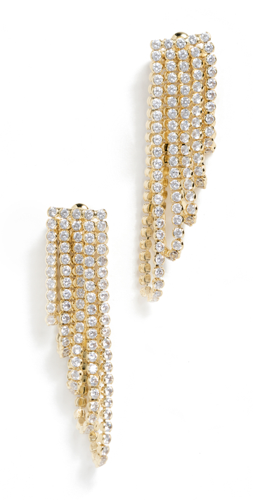 SHASHI Faytta Earrings in gold