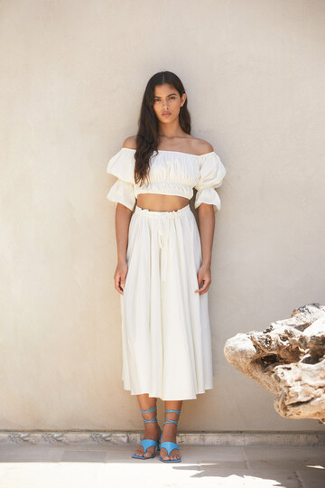 Cult Gaia Sistra Skirt - Off White
           
         
          
           
           
          
            
             $398.00