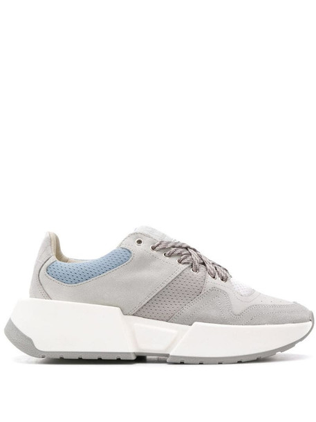 MM6 Maison Margiela panelled chunky sneakers in grey