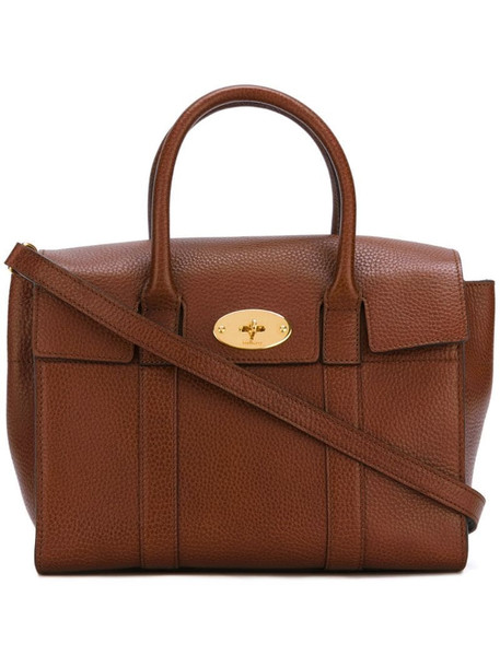 Mulberry small 'Bayswater' tote in brown