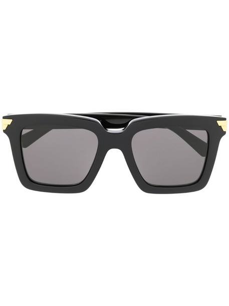Bottega Veneta Eyewear square-frame sunglasses in black