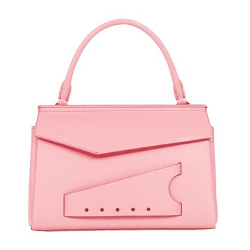 maison margiela snatched clutch small in pink