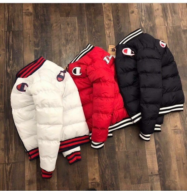 red champion bubble jacket