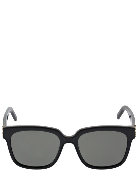 SAINT LAURENT Monogram Sl M40 Acetate Sunglasses in black