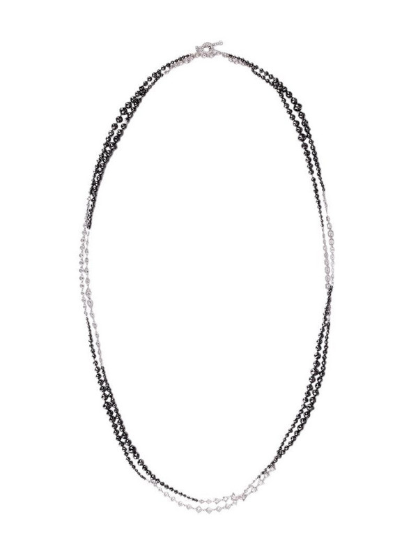 MARIANI 18kt white gold diamond Sautoir necklace