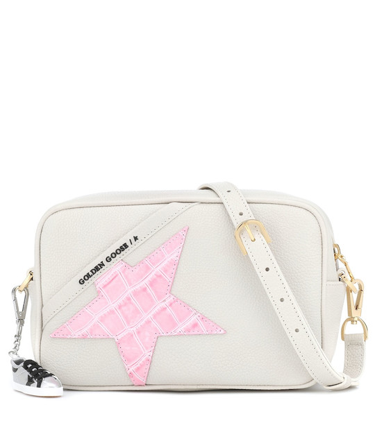 Golden Goose Exclusive to Mytheresa – Star leather crossbody bag in white