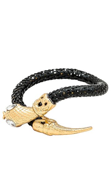 8 other reasons snake wrap bracelet in black