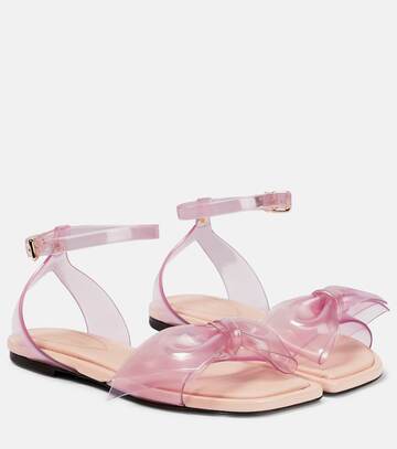 zimmermann pvc sandals in pink