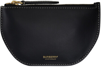 burberry black small olympia coin pouch