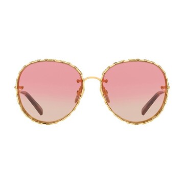 Louis Vuitton LV Ring Round Sunglasses in rose