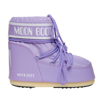 moon boot boots in lilac