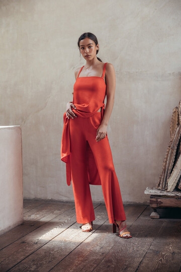 Cult Gaia Stacie Pant - Fire Coral (PREORDER)
           
         
          
           
           
          
            
             $298.00