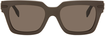 fendi brown fendigraphy sunglasses