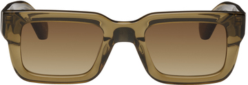 chimi green square sunglasses