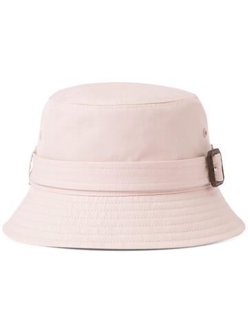 burberry buckle-detail bucket hat - pink