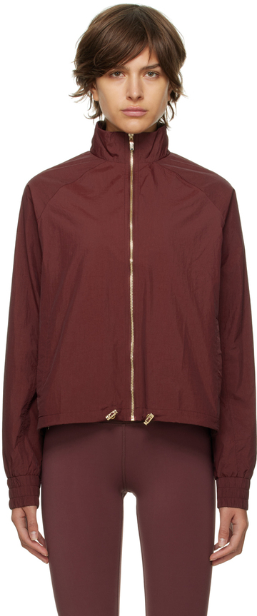 Lune Active Burgundy Micky Jacket in plum