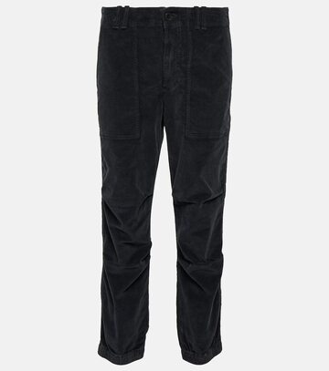 Citizens of Humanity Agni cotton corduroy cargo pants in grey