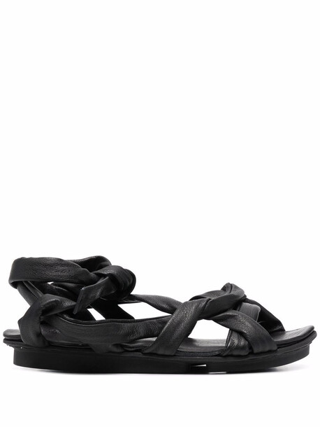 Trippen Lust leather sandals - Black