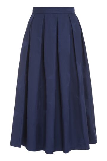 Department Five Lamp Pleated Skirt in blue