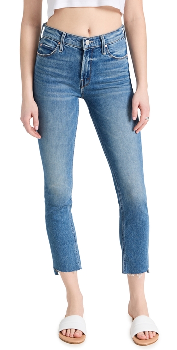 mother the mid rise dazzler ankle jeans something to remember 32