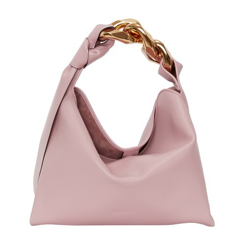 Jw Anderson Small Chain Hobo - Leather Shoulder Bag in pink