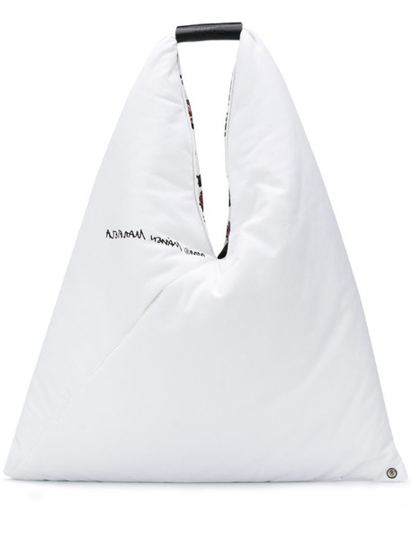MM6 Maison Margiela Japanese tote bag in white