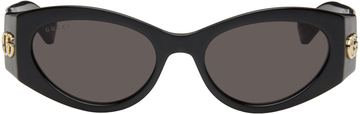 gucci black cat-eye sunglasses
