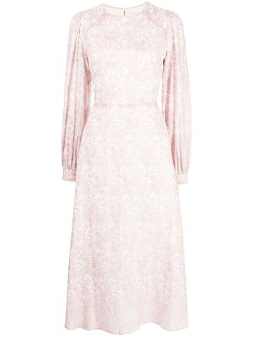 we are kindred tallulah cut-out midi dress - pink