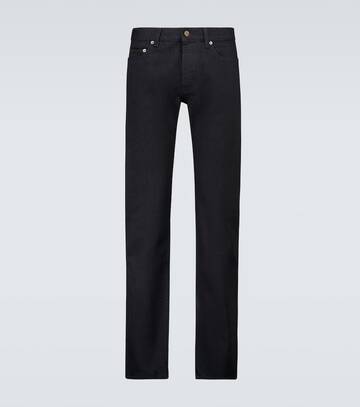 saint laurent slim-fit jeans in black