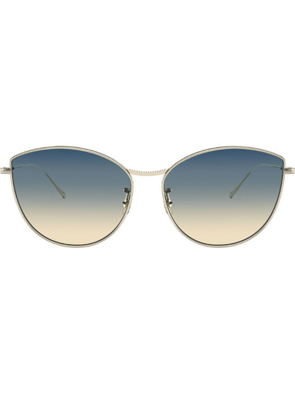 Oliver Peoples Rayette gradient sunglasses in silver
