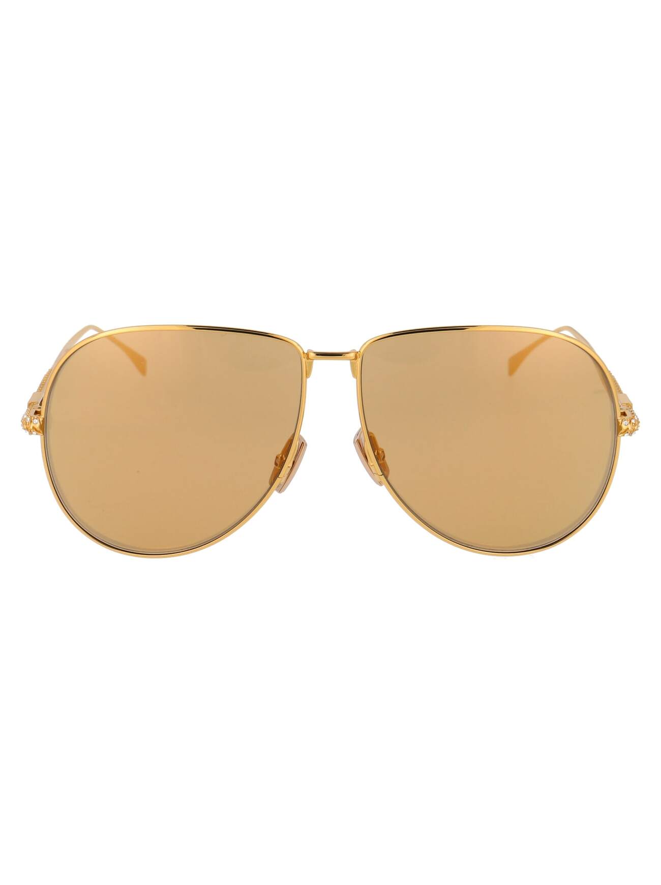 Fendi Eyewear Ff 0437/s Sunglasses in gold / yellow