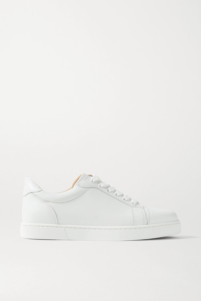 CHRISTIAN LOUBOUTIN - Vieira Leather Sneakers - White