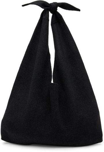 Arch The Black Silk Mix Tote in charcoal