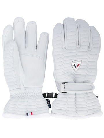 rossignol select impr textured gloves - white