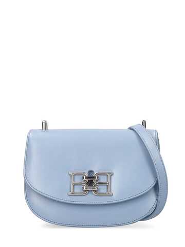 BALLY Baily Leather Shoulder Bag in blue