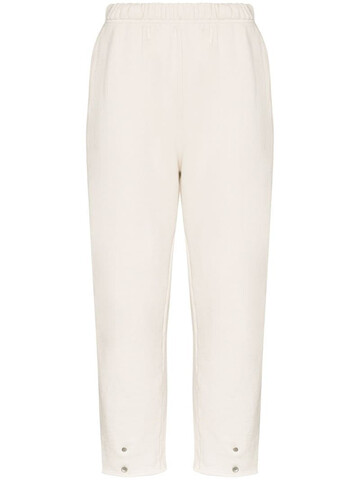 Les Tien cotton sweatpants in white